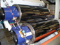 Glttwerk mit gehrteten Glttwalzen von Rolltec GmbH