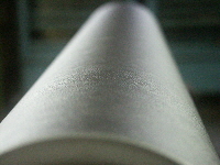 Walze mit mattierter Oberfläche geeignet zur Extrusion und Prägung von PE, PP, PMMA usw. Walze mit mattierter Oberfläche geeignet zur Extrusion und Prägung von PE, PP, PMMA usw.